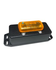 Shock Data Logger MSR175 with 2 acceleration sensors, temperature sensors and replaceable battery.