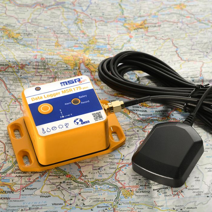 GPS datalogger MSR175plus monitoring