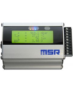 MSR255 Data Logger  wit Display. Sensors for Temperature, Humidity, Air Pressure, Acceleration.