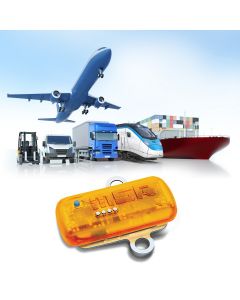 Shock Transportation Data Logger MSR175 with two acceleration sensors and one temperature sensor.
